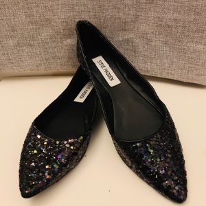 Steve Madden Sequin Flats - Barely Worn